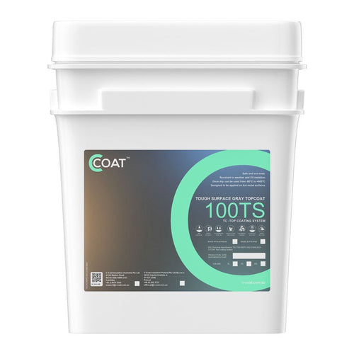 C - COAT 100TS – Tough Surface Gray Topcoat - AKA Acoustics Pty Ltd
