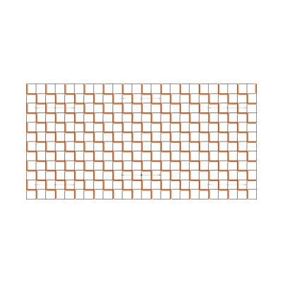Mesh Baffles Herringbone - AKA Acoustics Pty Ltd